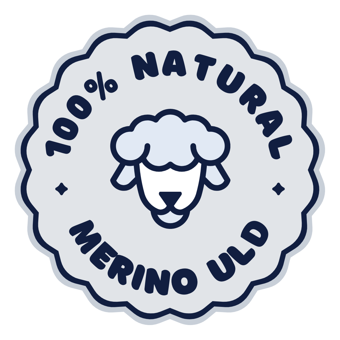 Ulddyne BABY med 100% ren merino uld - 70x100 cm