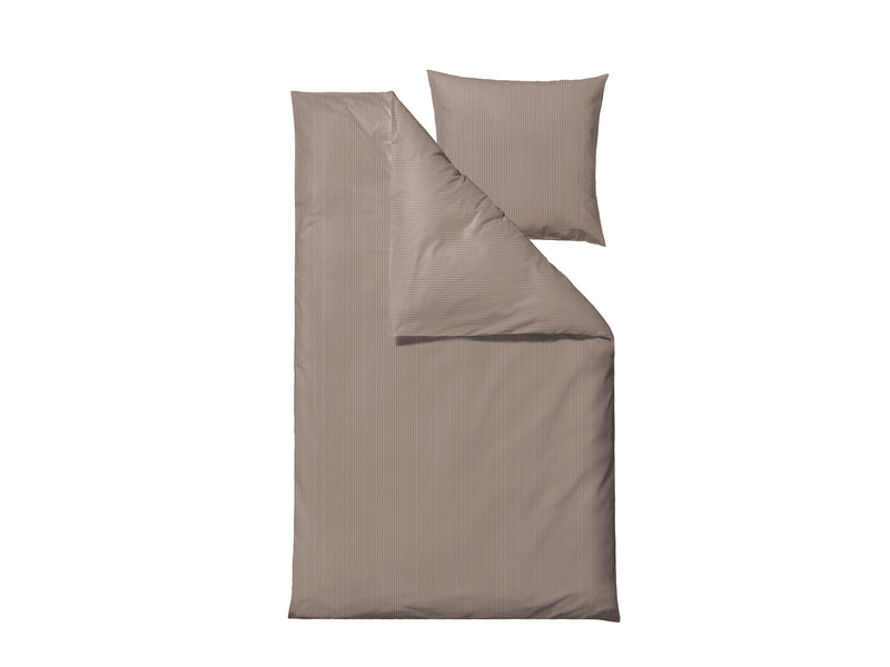 Södahl Damask sengetøj 140x200 Still Taupe