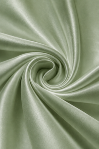 Silke pudebetræk - dusty green - 60x63cm - 22 momme