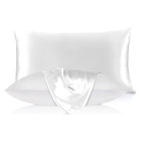 Silke pudebetræk - Ivory - 60x63cm - 22 momme
